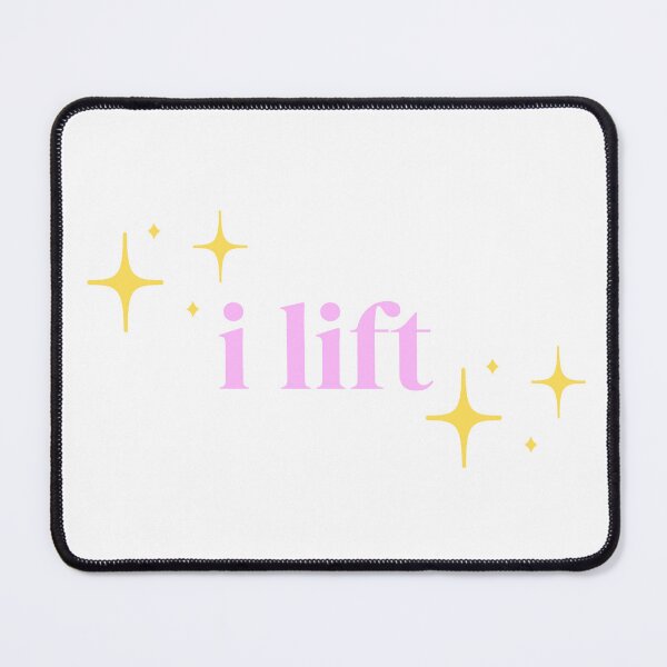 Item preview, I Lift (Sparkle) designed and sold by PrettiPrintts.