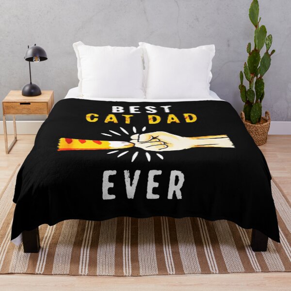 Item preview, Best Cat Dad Ever Fist Bump Graphic designed and sold by Dmo3HarkoArt.