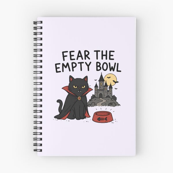 Item preview, Fear The Empty Bowl Cat designed and sold by MonkiFlipp.