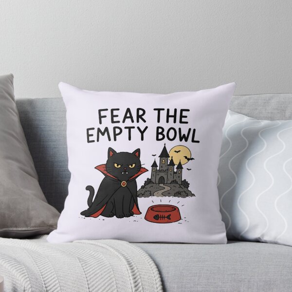 Item preview, Fear The Empty Bowl Cat designed and sold by MonkiFlipp.