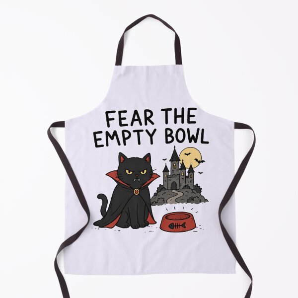 Item preview, Fear The Empty Bowl Cat designed and sold by MonkiFlipp.