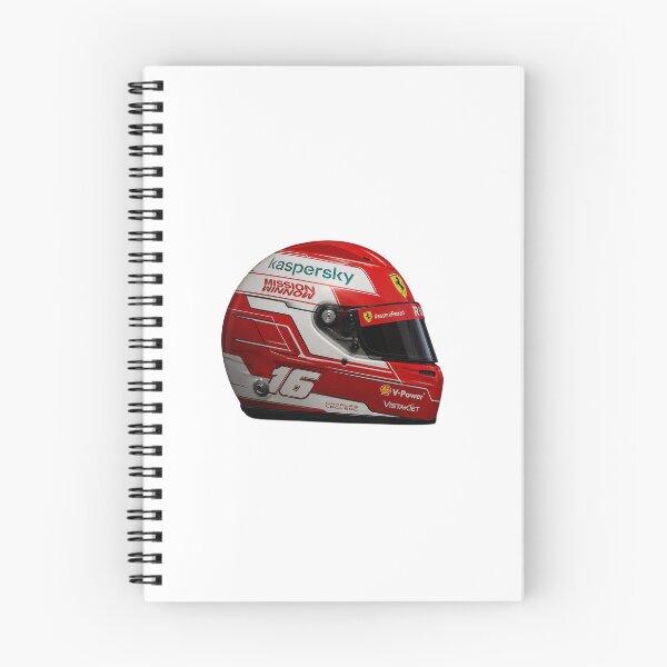 Item preview, Charles Leclerc Formula One Helmet designed and sold by FanFueledStickers.
