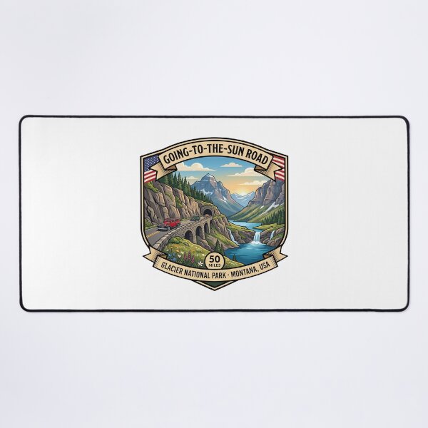 Item preview, Going-to-the-Sun Road Glacier Scenic Highway designed and sold by enzoade.