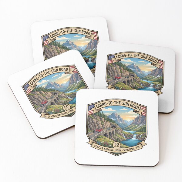 Item preview, Going-to-the-Sun Road Glacier Scenic Highway designed and sold by enzoade.