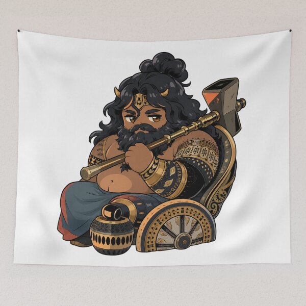 Item preview, Chibi Hephaestus Hades 2 Fanart designed and sold by bapupa.