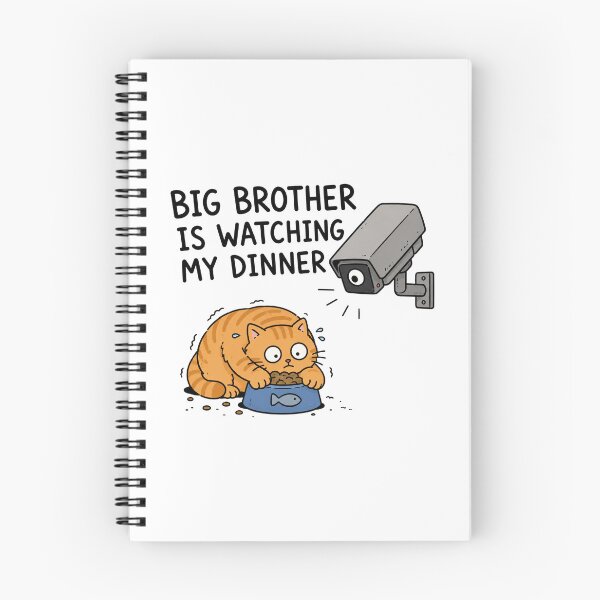 Item preview, Big Brother Is Watching My Dinner designed and sold by MonkiFlipp.
