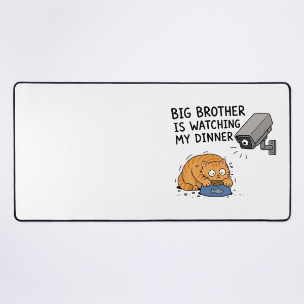 Item preview, Big Brother Is Watching My Dinner designed and sold by MonkiFlipp.