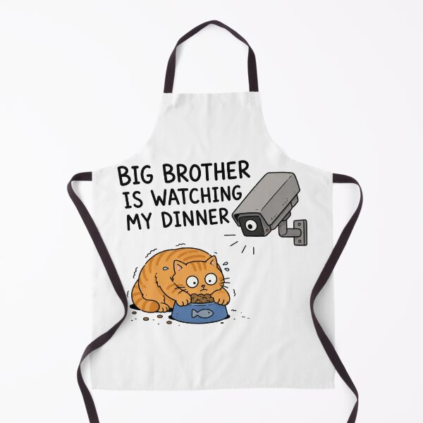 Item preview, Big Brother Is Watching My Dinner designed and sold by MonkiFlipp.