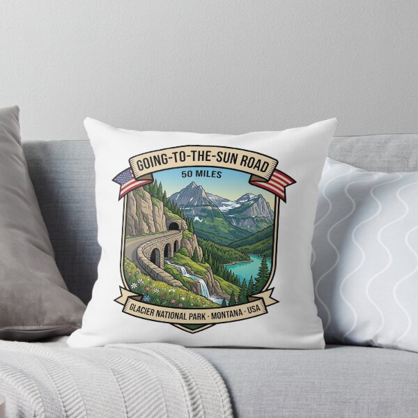 Item preview, Going-to-the-Sun Road Montana Mountain Drive designed and sold by enzoade.