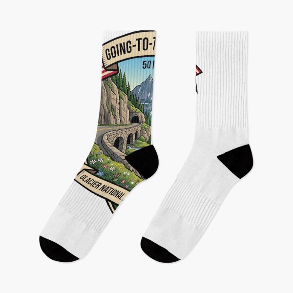 Item preview, Going-to-the-Sun Road Montana Mountain Drive designed and sold by enzoade.