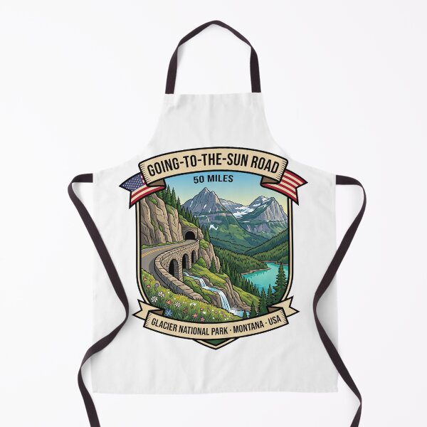 Item preview, Going-to-the-Sun Road Montana Mountain Drive designed and sold by enzoade.