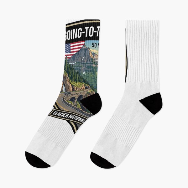 Item preview, Going-to-the-Sun Road Glacier National Park designed and sold by enzoade.