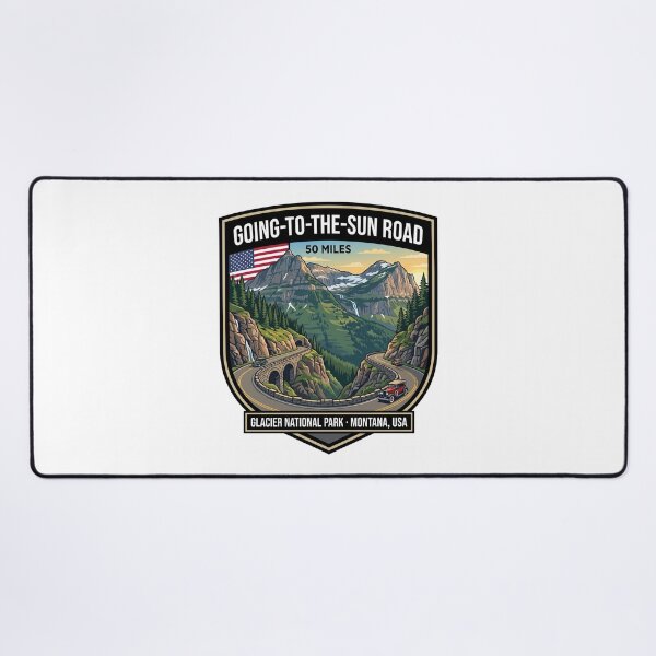 Item preview, Going-to-the-Sun Road Glacier National Park designed and sold by enzoade.