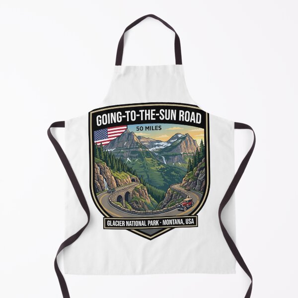 Item preview, Going-to-the-Sun Road Glacier National Park designed and sold by enzoade.