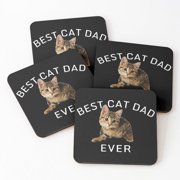 Item preview, Best Cat Dad Ever Kitten Photo designed and sold by Dmo3HarkoArt.