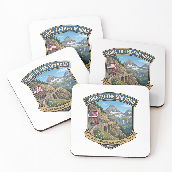 Item preview, Going-to-the-Sun Road Montana Scenic Route designed and sold by enzoade.