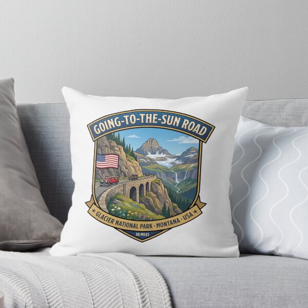 Item preview, Going-to-the-Sun Road Montana Scenic Route designed and sold by enzoade.