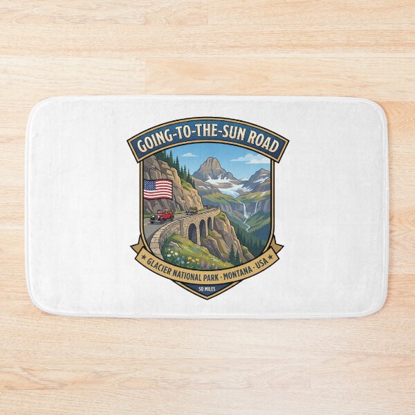 Item preview, Going-to-the-Sun Road Montana Scenic Route designed and sold by enzoade.