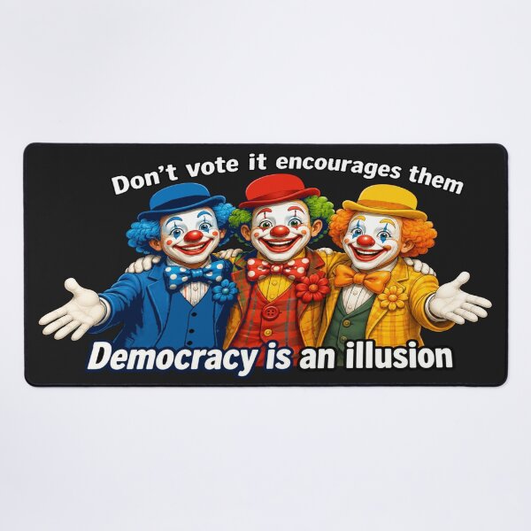Item preview, Democracy illusion dont vote designed and sold by JamesDunican.