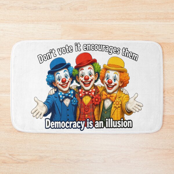 Item preview, Democracy illusion dont vote designed and sold by JamesDunican.