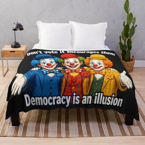 Item preview, Democracy illusion dont vote designed and sold by JamesDunican.