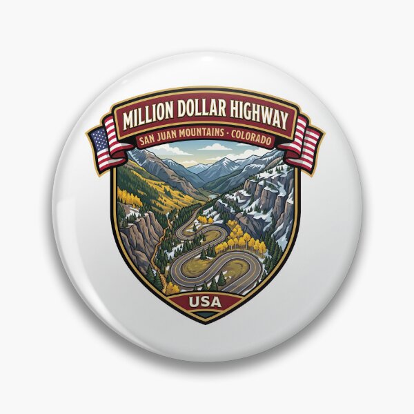 Item preview, Million Dollar Highway San Juan Mountains designed and sold by enzoade.