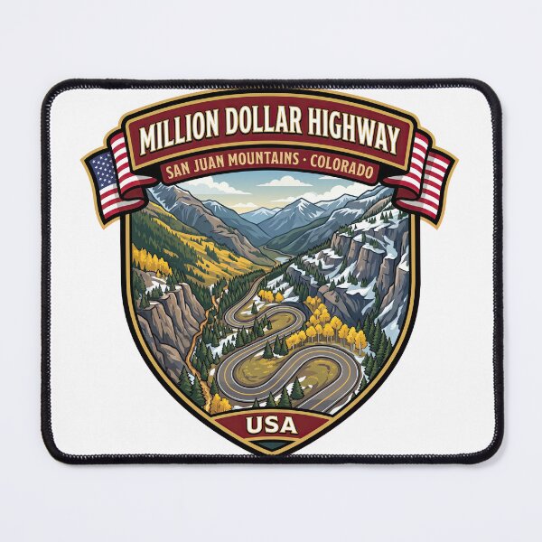Item preview, Million Dollar Highway San Juan Mountains designed and sold by enzoade.