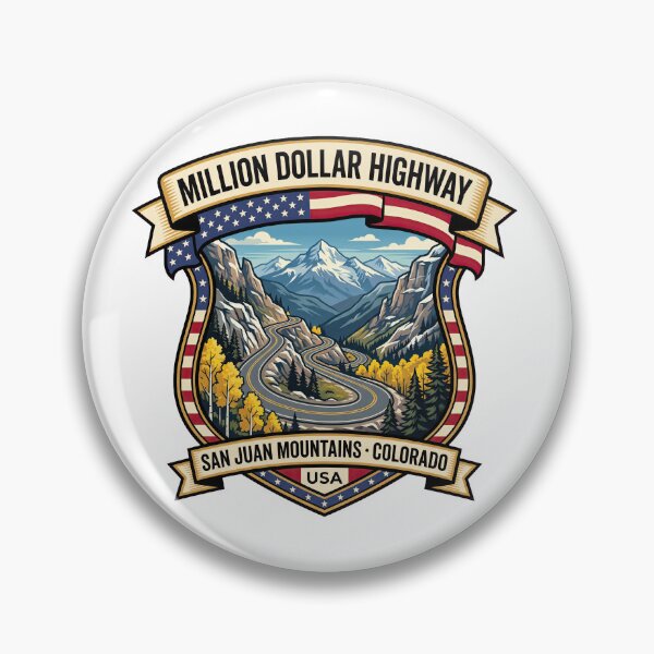 Item preview, Million Dollar Highway Colorado Adventure designed and sold by enzoade.