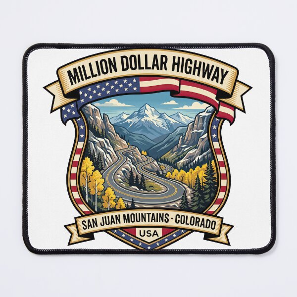 Item preview, Million Dollar Highway Colorado Adventure designed and sold by enzoade.