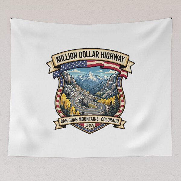 Item preview, Million Dollar Highway Colorado Adventure designed and sold by enzoade.