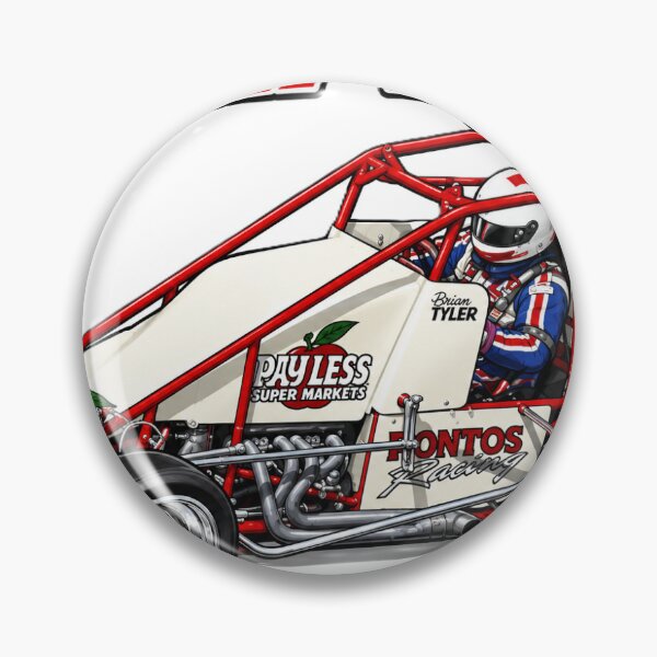 Item preview, Brian Tyler USAC CRA Sprint Midget Dirt Race Car  designed and sold by GARAGE75DESIGNS.
