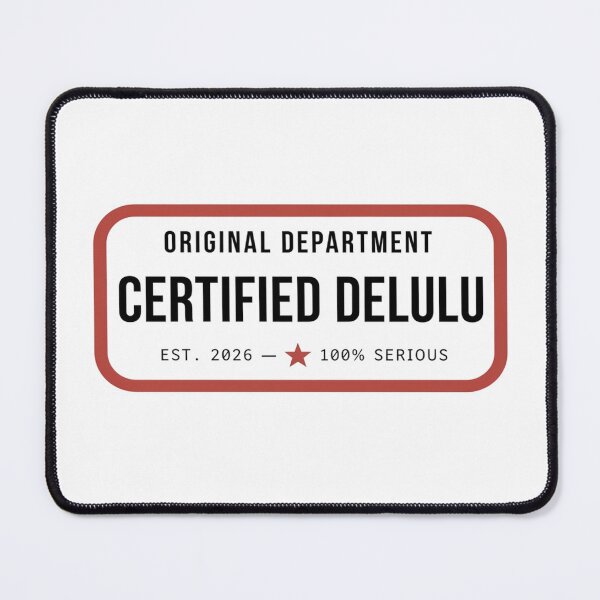 Item preview, Certified Delulu — Original Department Fake Brand Badge designed and sold by Art&Fun.