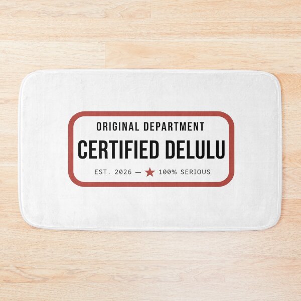 Item preview, Certified Delulu — Original Department Fake Brand Badge designed and sold by Art&Fun.