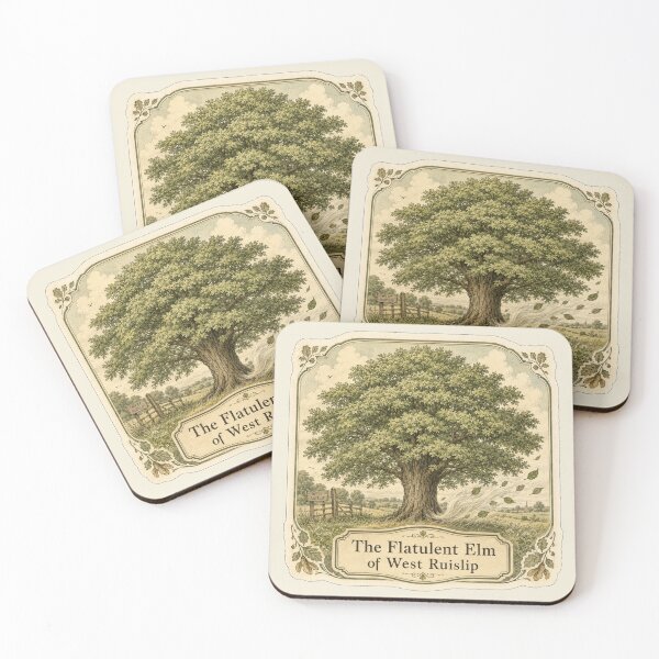 Item preview, The Flatulent Elm of West Ruislip designed and sold by ChirpInc.