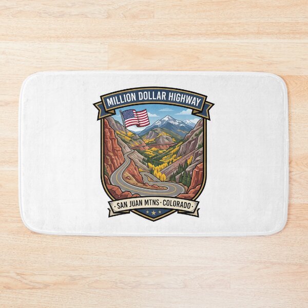 Item preview, Million Dollar Highway Ouray Silverton designed and sold by enzoade.