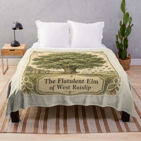 Item preview, The Flatulent Elm of West Ruislip designed and sold by ChirpInc.