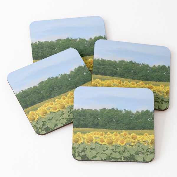 Item preview, Many Sunflowers Landscape designed and sold by Ameliatra Design.