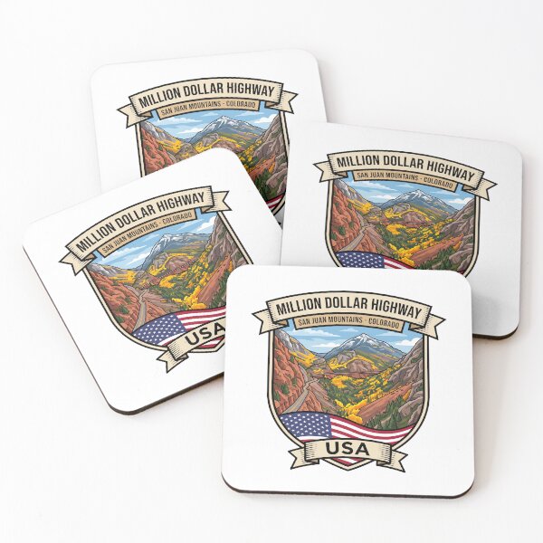 Item preview, Million Dollar Highway Colorado Mountain Road designed and sold by enzoade.