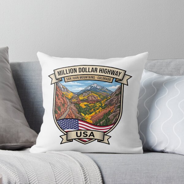 Item preview, Million Dollar Highway Colorado Mountain Road designed and sold by enzoade.