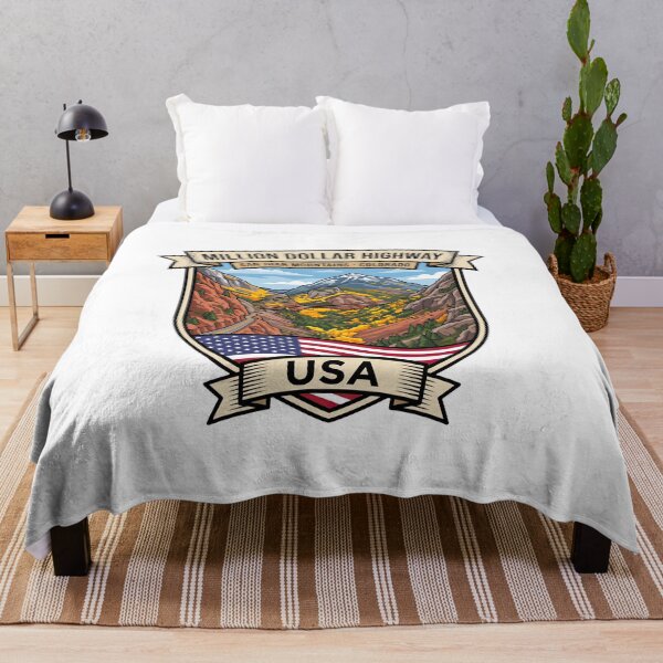 Item preview, Million Dollar Highway Colorado Mountain Road designed and sold by enzoade.