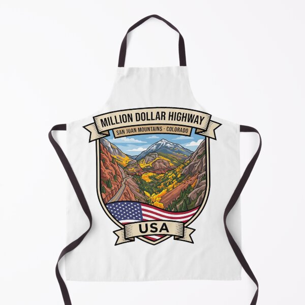 Item preview, Million Dollar Highway Colorado Mountain Road designed and sold by enzoade.