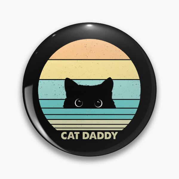 Item preview, Cat Daddy Retro Sunset Silhouette designed and sold by Dmo3HarkoArt.