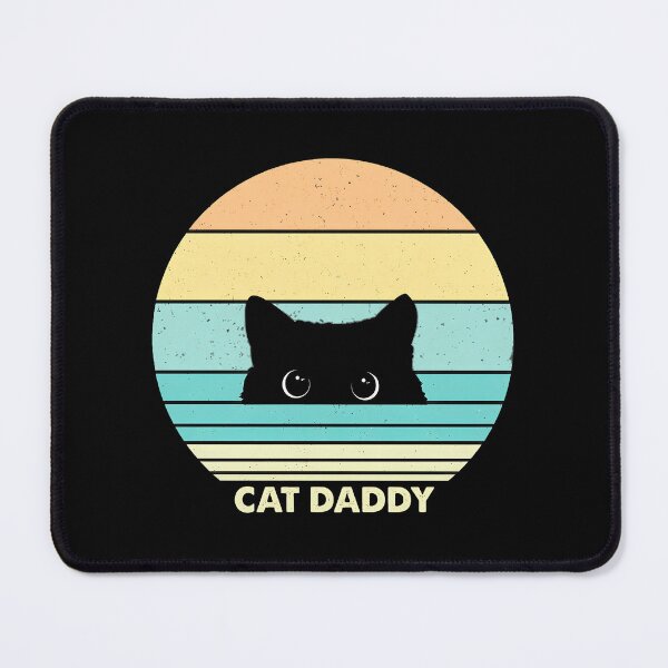 Item preview, Cat Daddy Retro Sunset Silhouette designed and sold by Dmo3HarkoArt.