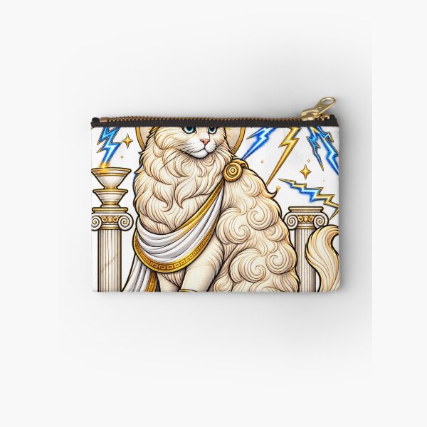 Item preview, Zeus Cat God – Greek Mythology King of Olympus Fantasy Feline designed and sold by ChicClicker.