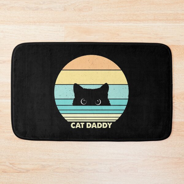 Item preview, Cat Daddy Retro Sunset Silhouette designed and sold by Dmo3HarkoArt.