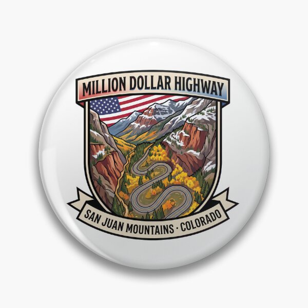 Item preview, Million Dollar Highway Colorado Scenic Route designed and sold by enzoade.