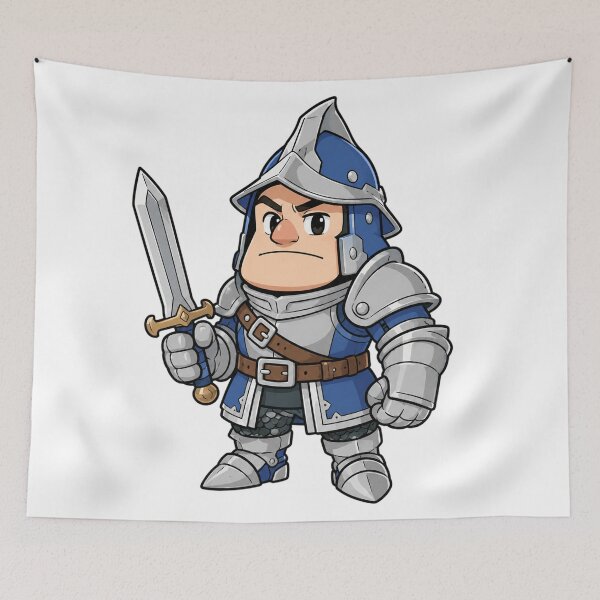 Artikelvorschau, Chibi Adelbert Steiner Final Fantasy 9 | FFIX Fanart entworfen und verkauft von bapupa.