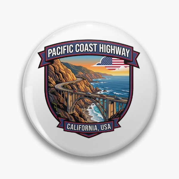 Item preview, Pacific Coast Highway Pacific Ocean Route designed and sold by enzoade.