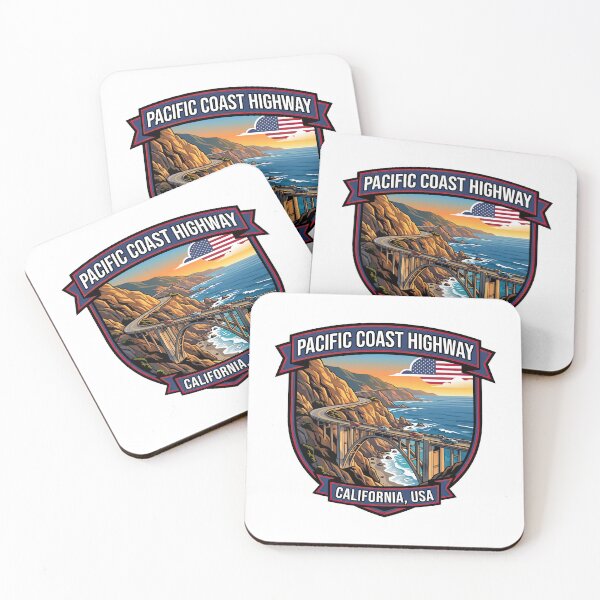 Item preview, Pacific Coast Highway Pacific Ocean Route designed and sold by enzoade.