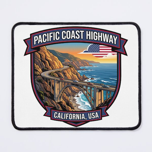 Item preview, Pacific Coast Highway Pacific Ocean Route designed and sold by enzoade.